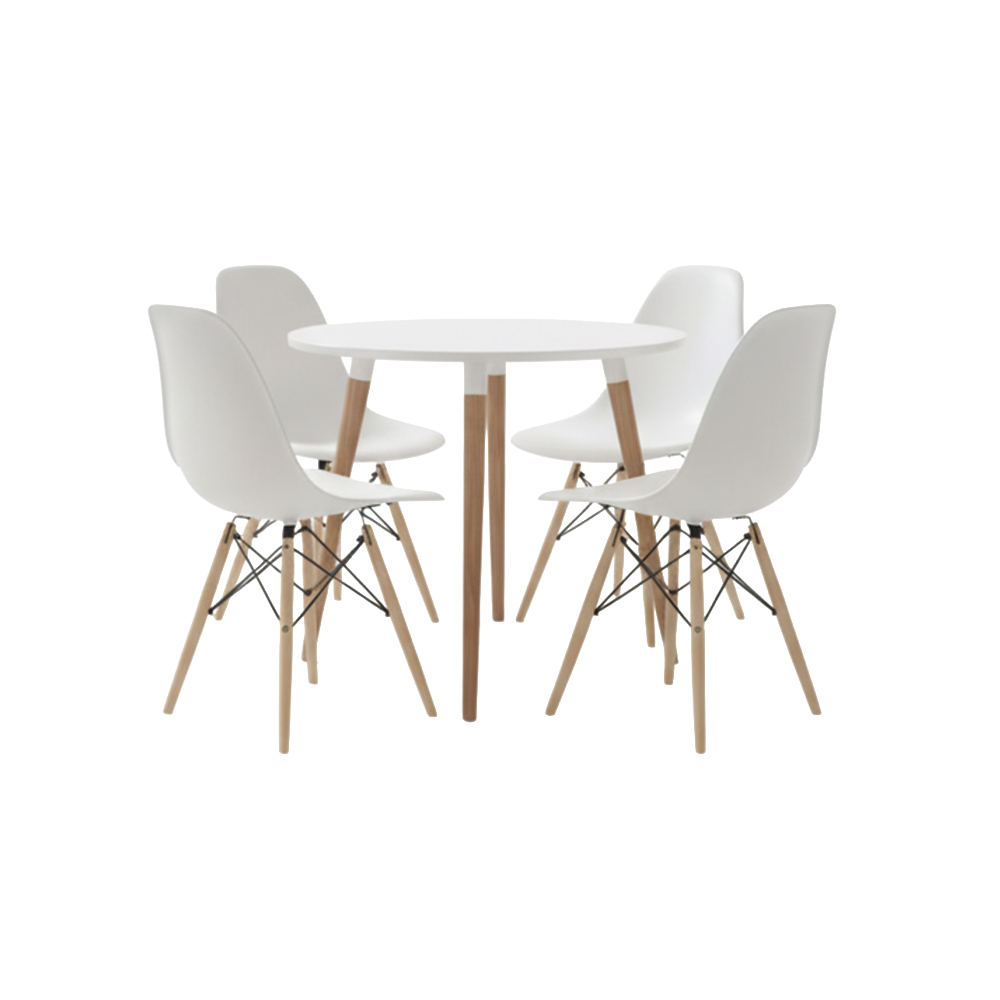 4 Chairs and Table Set