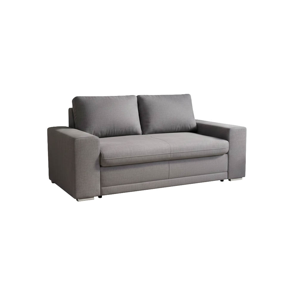 Grey Velvet 2-Seater Sofa (Promo)