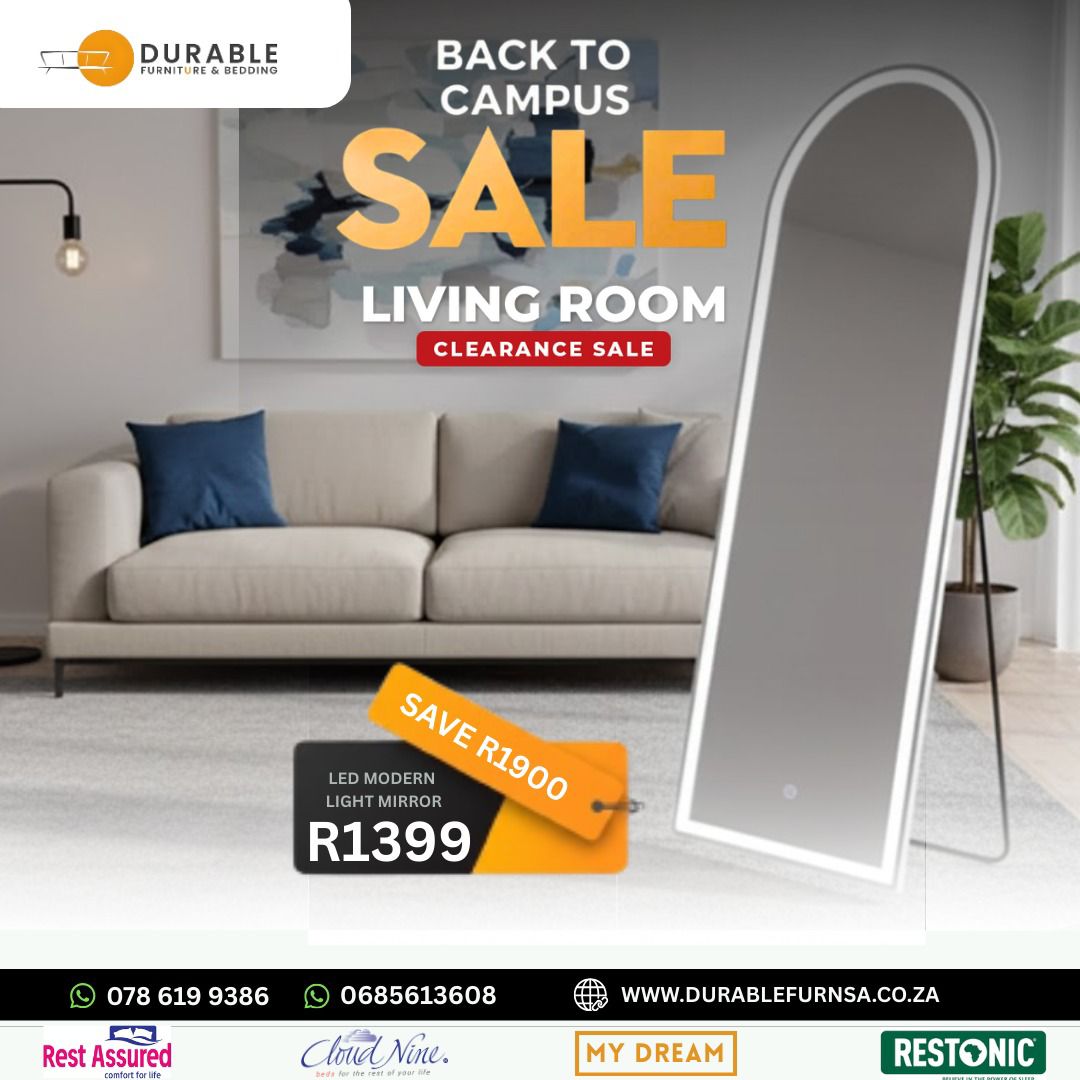 Led Modern Light Mirror